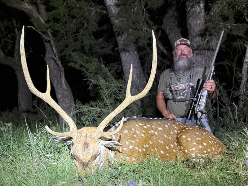 Axis trophy hunts